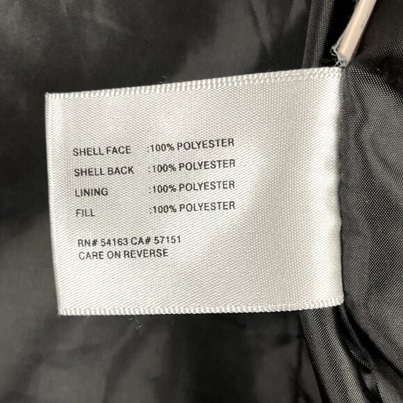 Kenneth Cole New York Faux Suede Quilted Full Zip Jacket Coat Women’s Medium - Picture 4 of 4